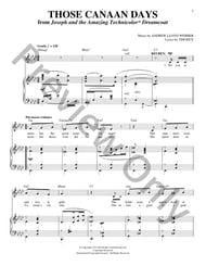 Those Canaan Days piano sheet music cover